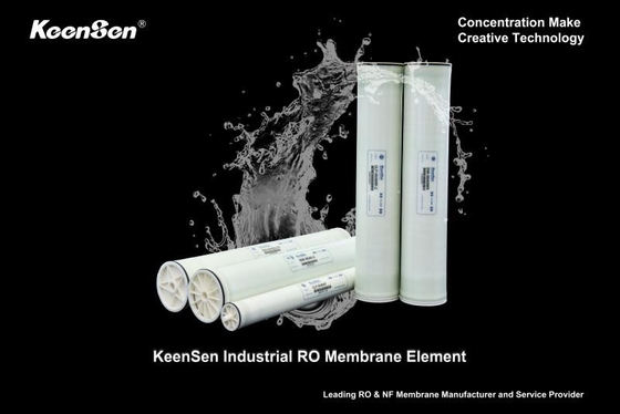Nước biển khử muối SW-8040HF Nước biển Phân phối ngược màng Khước từ cao 99,80% và lưu lượng xuyên suốt lớn 9000GPD